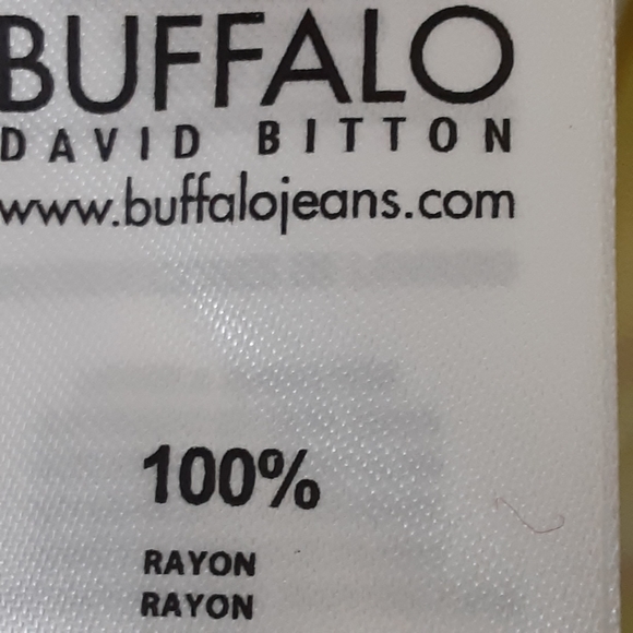 NWT Buffalo David Bitton Top Yellow XL Let's Plaid - Picture 13 of 15